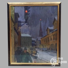 Картина "Улицы Москвы"
